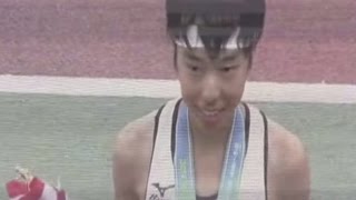 2014山梨インターハイ陸上　女子1500m表彰式