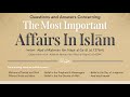 Questions and Answers on the Most Important Affairs in Islam Lesson 8