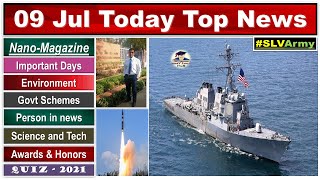 Nano Magazine 09 July 2021, Indian Express, PIB News, The Hindu Analysis, Current Affairs #UPSC SLV