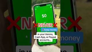 Hereβs why you should NEVER keep $$$ in Paypal, Venmo, or Cash Appβ¦