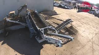 Powerscreen Midwest screening fluff with TRS 550 Spaleck