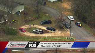 Suspicious death investigation after woman's body found in Franklin County