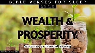 Soak & Sleep in God's Blessing & Prosperity | Scriptures for Finances | Money Affirmations | Jesus