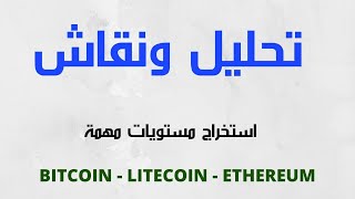 تحليل ونقاش : استخراج مستويات مهمة في العملات الرقمية