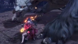 MHW IB Part 45 鬥技場的白色情書 8分33秒 太刀 單人