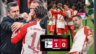 Leroy Sane vs Union Trainer & Bayern München gegen Union Berlin 1-0 & Highlights Goals & 24/01/2024