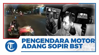 Viral Video Aksi Pengendara Motor Adang \u0026 Pukul Sopir Feeder BST Solo, Pihak Dishub Terima Laporan