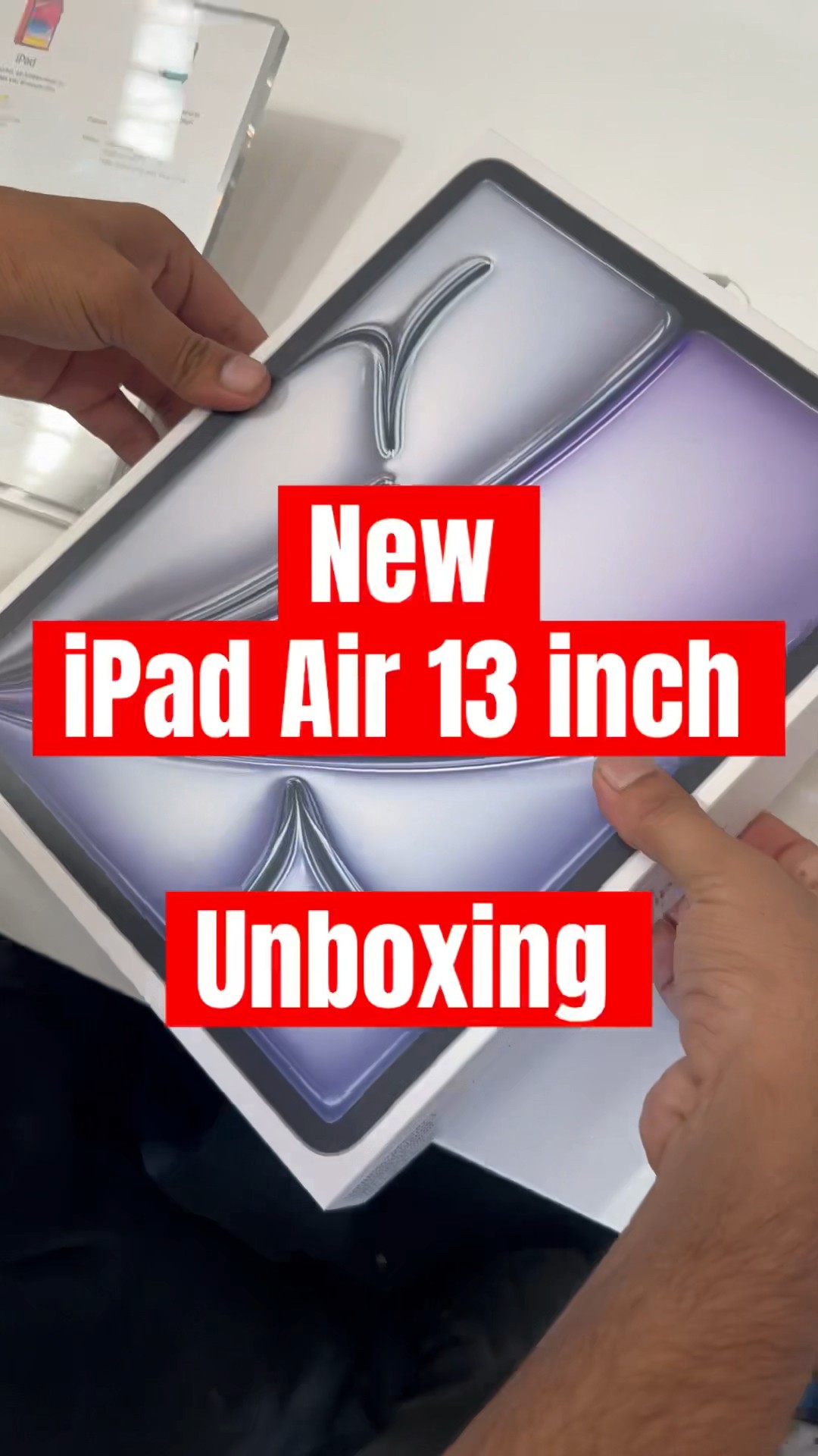 New 13-inch iPad Air Unboxing