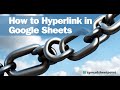 How to Hyperlink in Google Sheets (4 Ways in 2 Minutes)