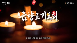 25.01.24 (금) 조주희 목사 - 영적 장수, 기도에 승부(勝負)를 걸다 (출 17:10-13)