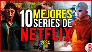 TOP 10 Mejores SERIES de NETFLIX 2024