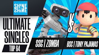 SSG | Zomba vs. BSC | Tony Pajamas - Ultimate Singles Top 64 - Shine 2022