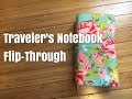 Traveler's Notebook Flip-Through | ThePinkCowBoutique