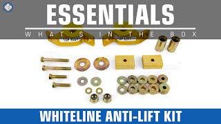 Whiteline Subaru 02-07 WRX/STI Anti-lift Kit- Whats in the Box?