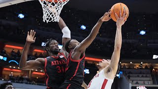 Block Party: SDSU swats its way past Alabama into Elite Eight