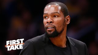 Reacting to Kevin Durant's NBA Finals prediction | First Take