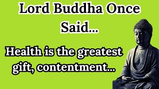 Lord Buddha Once Said - Quotes for Life | 10 Seconds Wisdom