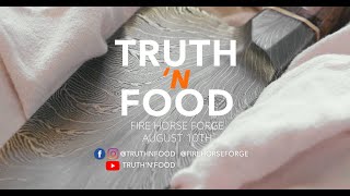 TRUTH 'N FOOD EPISODE THREE TEASER: DAMASCUS STEEL CHEF'S KNIVES!