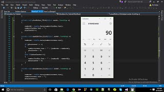 Make a Simple Calculator in C# Visual Studio - Part 1