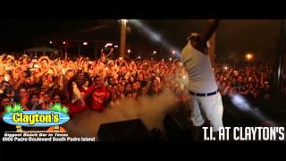 T.I. Performing Live at Clayton's South Padre Island 2014