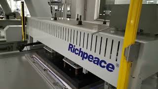 How to laminate precutted leather and foam | Richpeace lamination machine