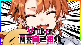 【新人Vtuber】Vtuber一問一答自己紹介【至難ver】