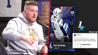 Pat McAfee Coming To Madden Ultimate Team?!