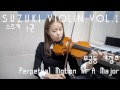 Perpetual Motion n A Major  violin solo_Suzuki violin Vol.1