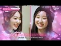 Chaeyeon and sakura flirting