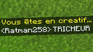 Mon Pote m'a Cramé en Train de TRICHER sur Minecraft !