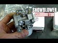 HOW-TO Install A Snowblower Carburetor