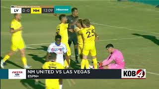 Vegas scores late equalizer, NM United extends unbeaten streak