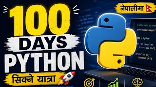 Day 2 of 100 days python series in Nepali