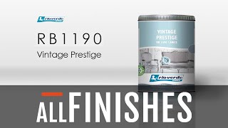 AllFinishes Presents | Rio Verde Vintage Prestige | RB1190