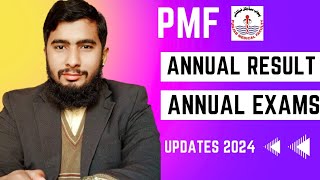 Pmf Annual Result 2024 Punjab Medical Faculty Annual Exams 2024 Updates