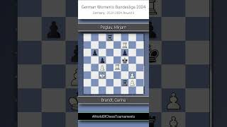 Brandt, Carina vs. Peglau, Mirjam, German Women's Bundesliga 2024-2025, Round 3, 0-1