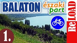 Balaton északi part bringatúra \