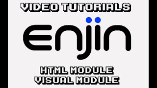 [Enjin Tutorial] HTML Module Visual Editor