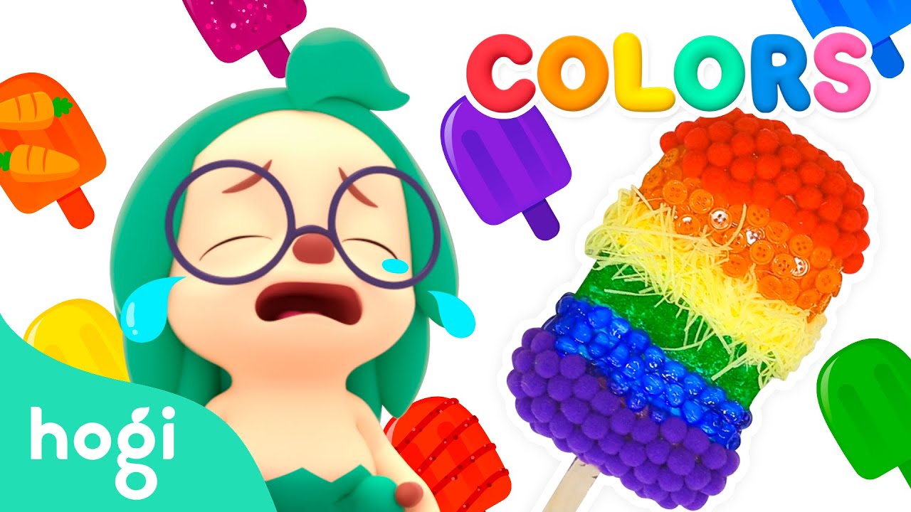 Learn Colors With Rainbow Ice Cream Shop | Pinkfong & Hogi | Colors For ...