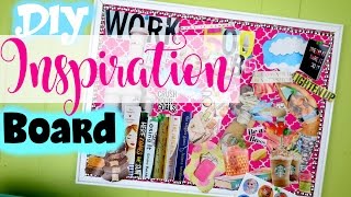 DIY INSPIRATION BOARD / BULLETIN BOARD!