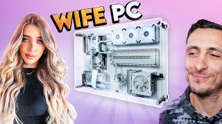 I Built my wife her Ultimate Dream Gaming PC! (Finale)