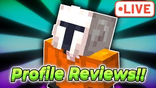 🔴 Profile Review Time!! 🔴 Hypixel SkyBlock LIVE