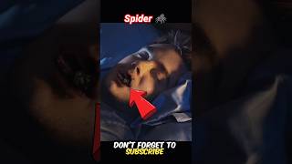 Spider ఇతని నోట్లో వెళ్ళినప్పటి నుండి ఈ వ్యక్తి కి ఏం జరిగిందో చూడండి #trending #shorts #shortsfeed