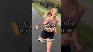 pro runner morning routine