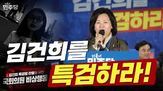 김건희 특검법 관철을 위한 더불어민주당 국회의원 비상행동(24.11.6)