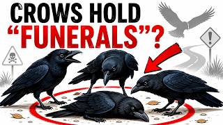 Why Crows Hold “Funerals” Around Dead Crows 🐦⬛
