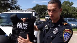 Euless Police get new, heavy, body armor kits