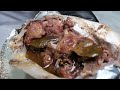 extreme turkish food lamb head kebab in tandoori i street food