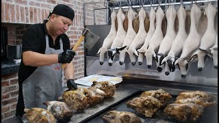 Extreme Turkish food! Lamb head kebab in tandoori I Street Food