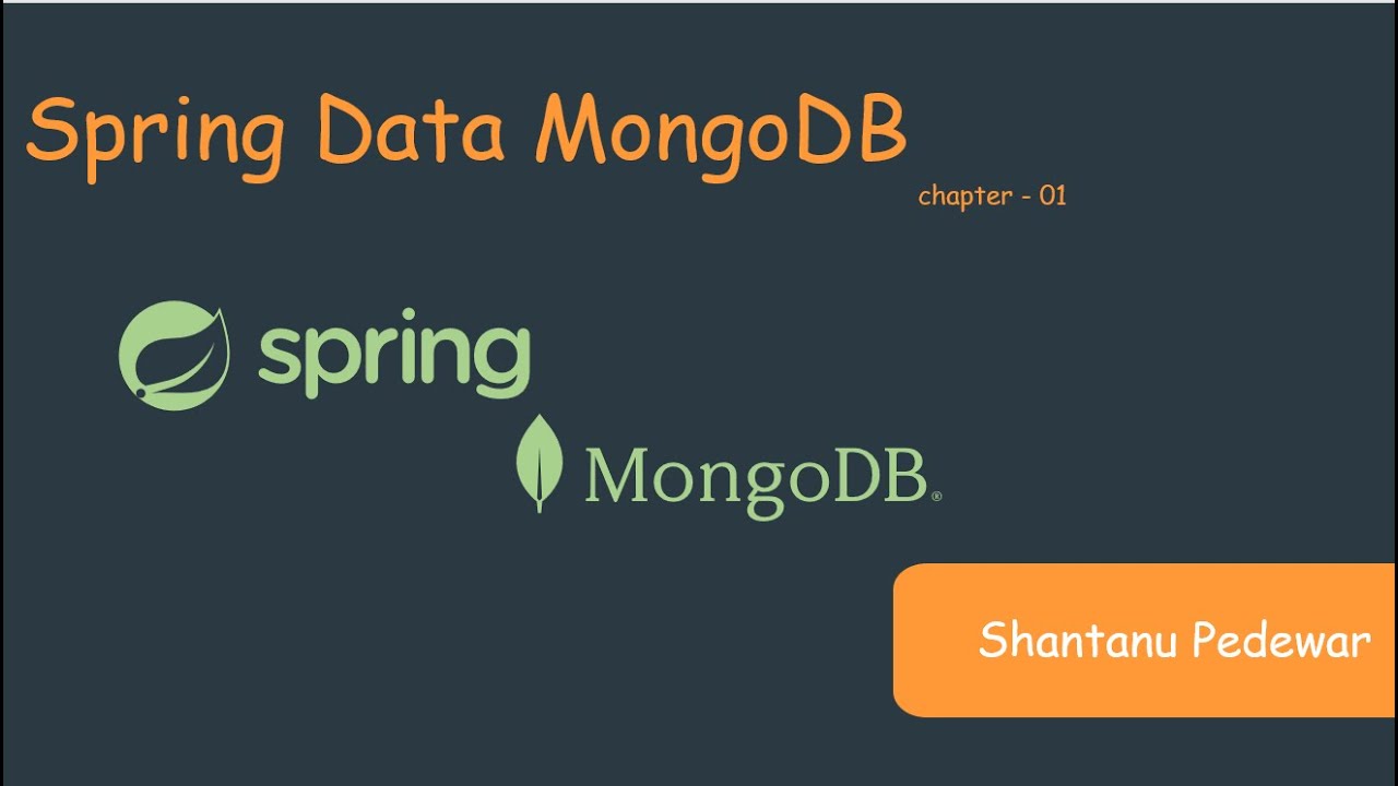 Spring Data Mongodb 01 Youtube